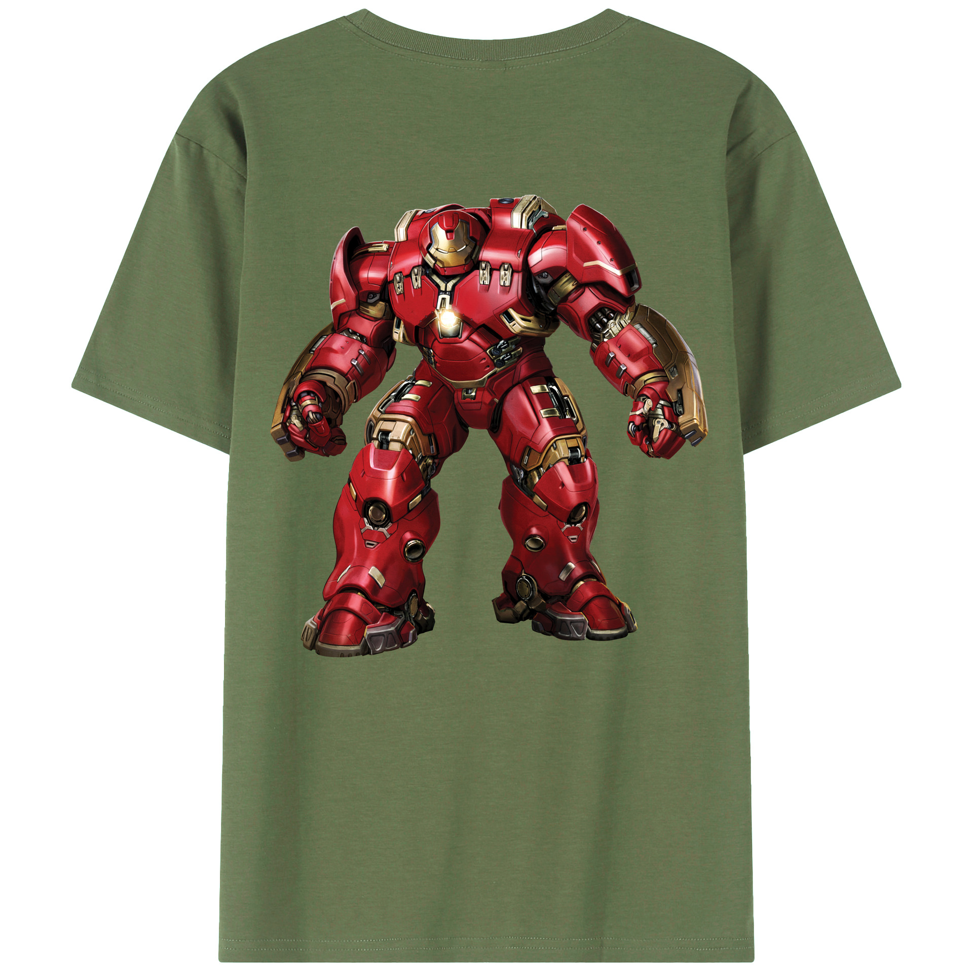 （画像用） アベンジャーズ The Avengers 綿100％ メンズ半袖Tシャツ（バックプリント） 通気性
